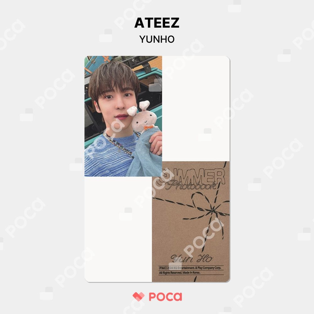 ATEEZ ユノ トレカ ATEEZ 2024 SUMMER PHOTOBOOK DVD ver. MD