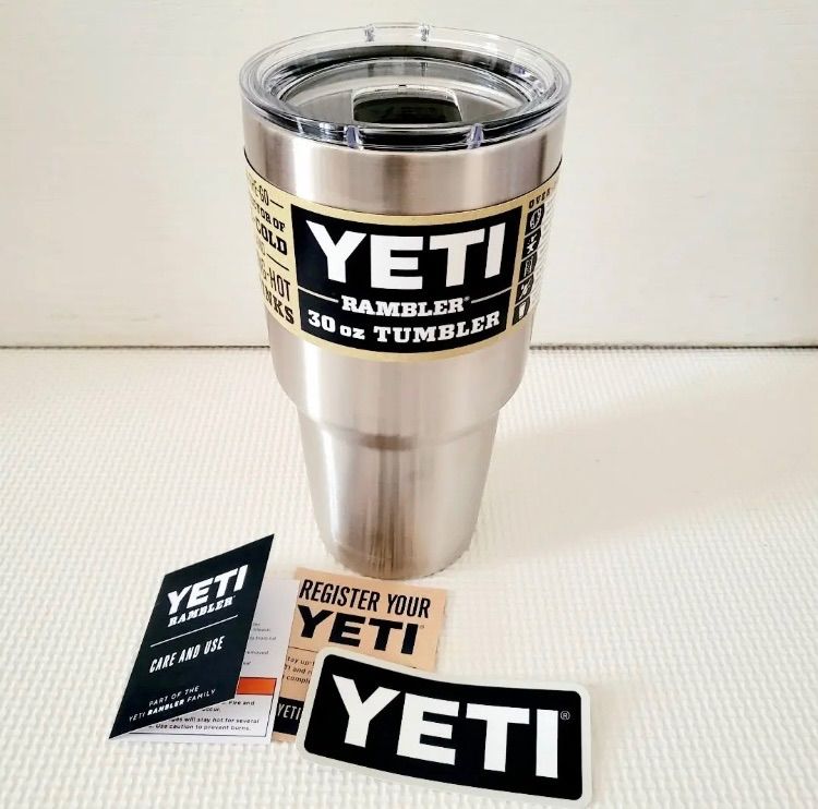 YETI イエティ タンブラー 30oz（887ml）×2つ　SET ☆YETI☆ランブラー 30oz 蓋付きタンブラー 保冷保温 水筒 887ml