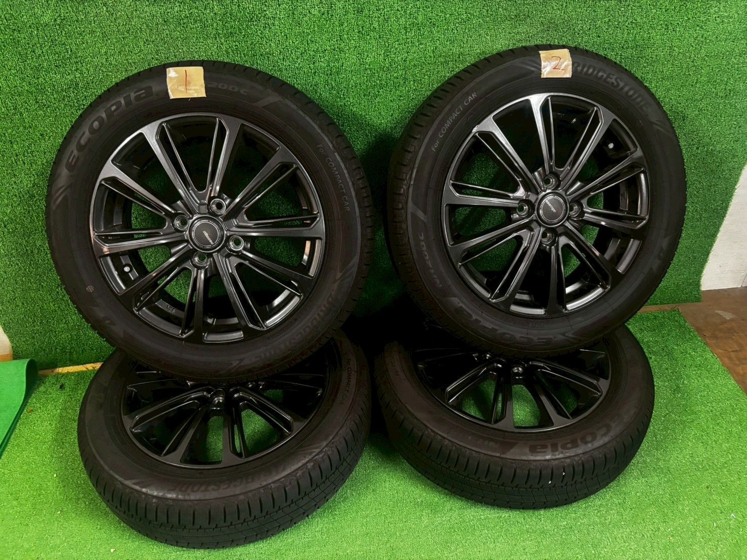 日産モコ MG33S 純正 13インチタイヤ4本セット モコ 純正 13インチ 鉄