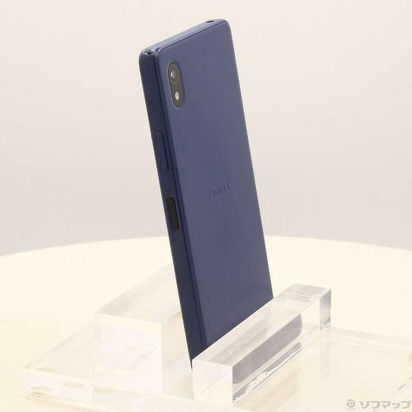 中古品〕 Xperia Ace III 64GB ブルー SOG08 au SIMフリー【352