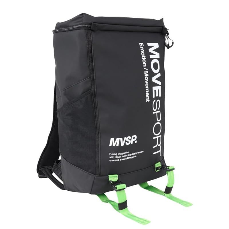 【特価商品】[ムーブスポーツ] DMAXJA30_BKWH_F_スクエアバッグパック30L