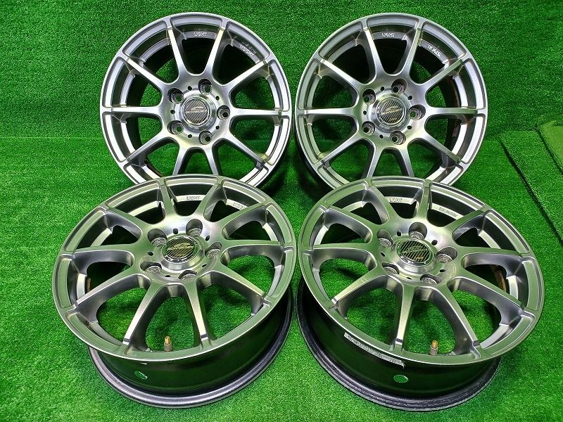 社外 シュナイダー 15ｲﾝﾁ 6J 5穴 4本 114.3 50