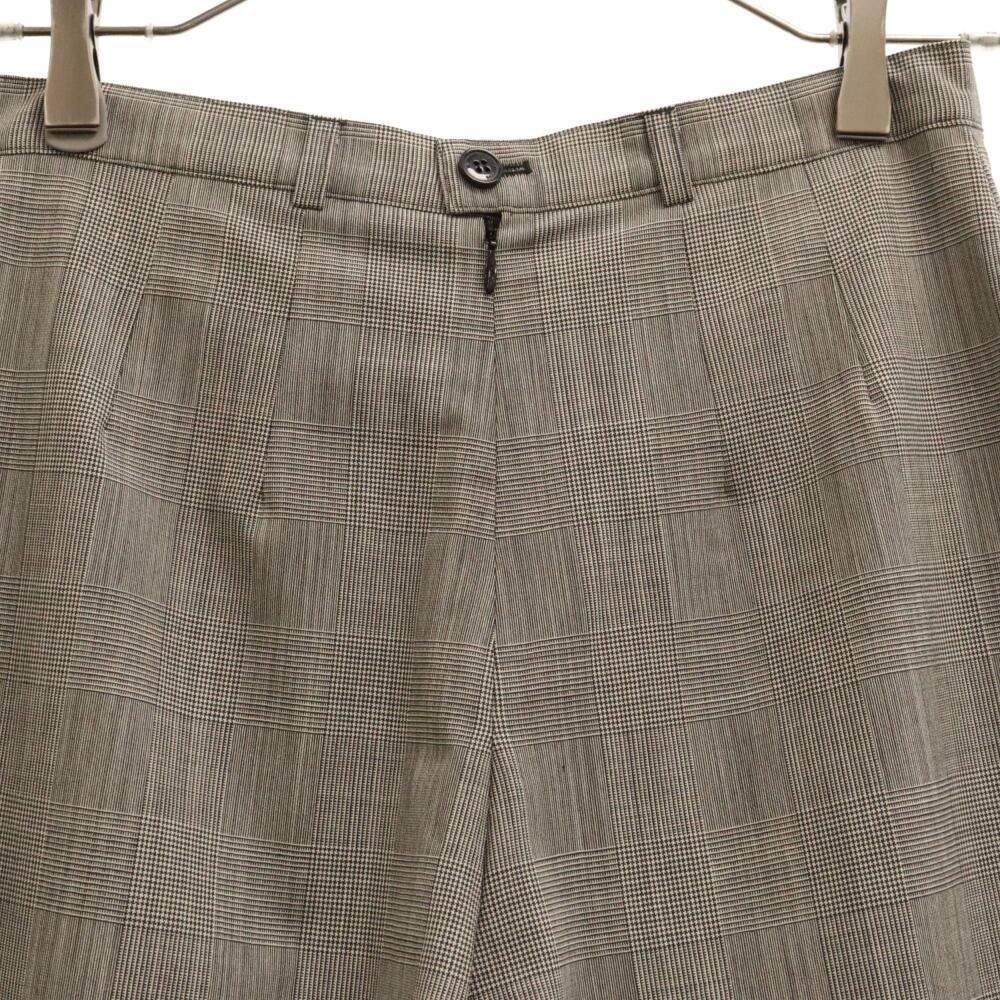 VETEMENTS (ヴェトモン) グレンチェック レイヤード スカートパンツ