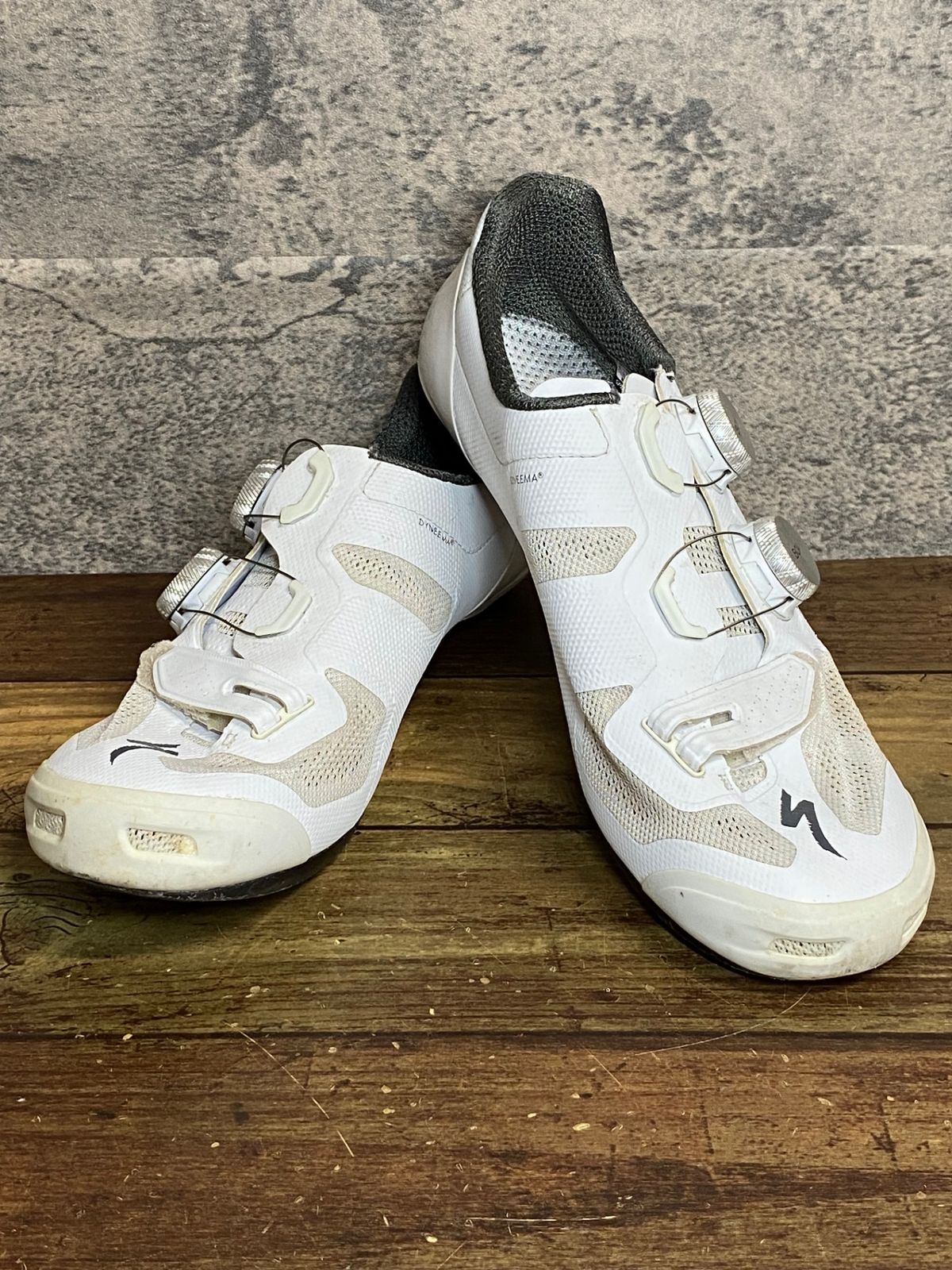 JK227 スペシャライズド SPECIALIZED S-WORKS VENT ビンディングシューズ 白 EU40 3穴