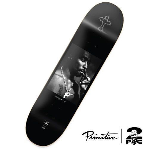 PRIMITIVE×2PAC Platinum Deck スケートボードデッキ プリミティブ