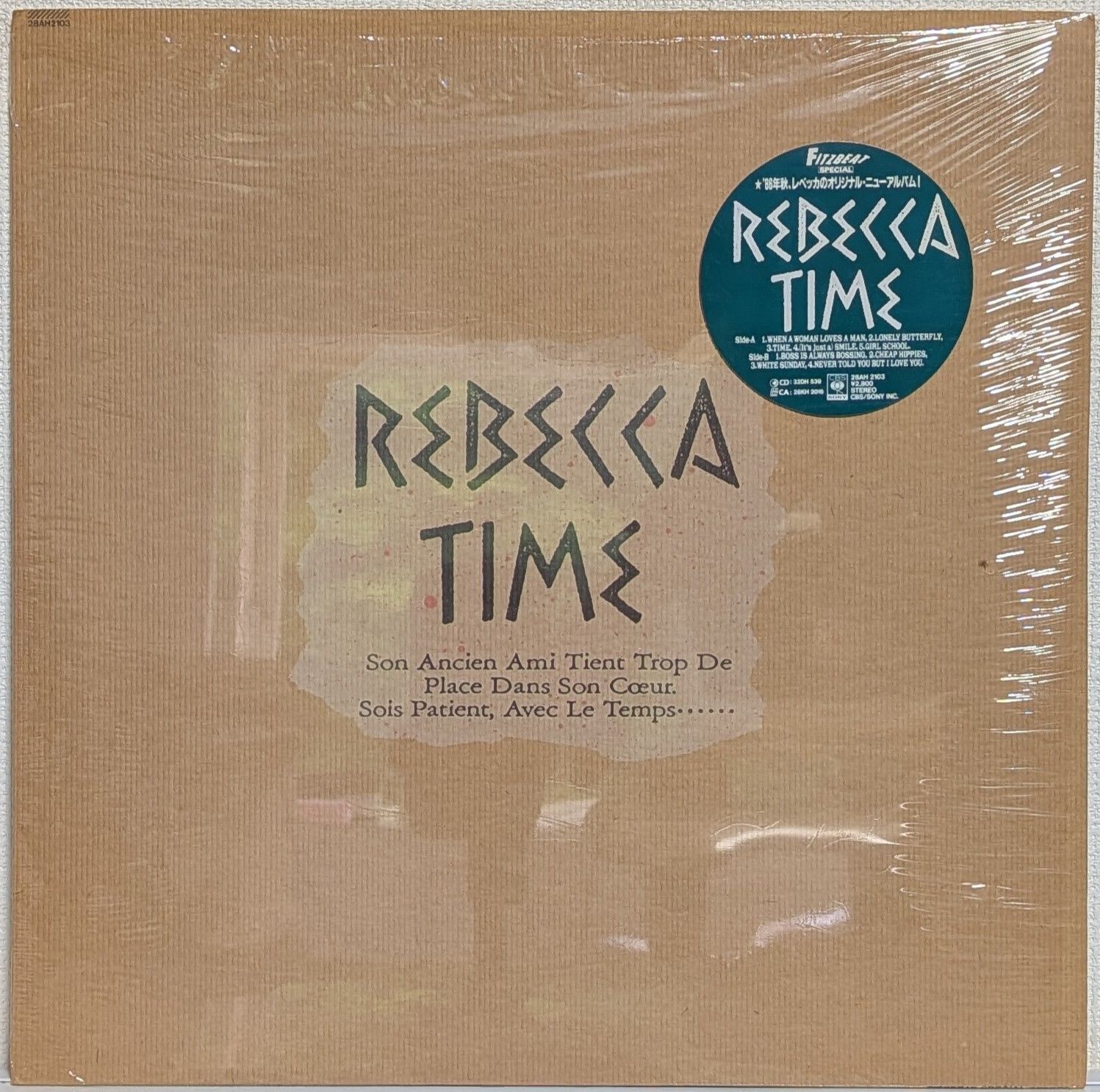 レベッカ　REBECCA　LPレコード(シュリンク付き7点含む)9枚 レベッカ / VOICE PRINT | sixteen records (シックスティーン