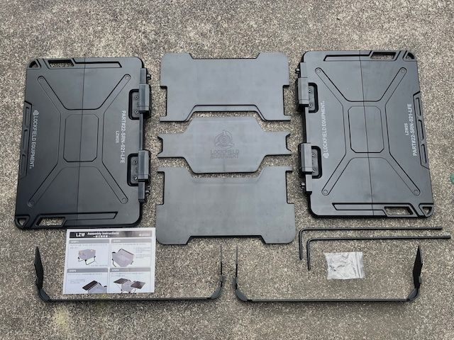 LOCKFIELD EQUIPMENT ロックフィールドイクイップメントFT40 LOCKFIELD EQUIPMENT × BALLISTICSのテーブルFT40がかっこいい！