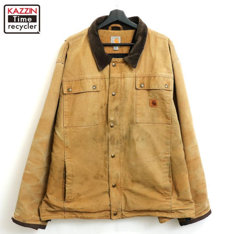 00s Carhartt ダックジャケット 00s Carhartt トラクター ダック ジャケット メンズ 表記XXLサイズ