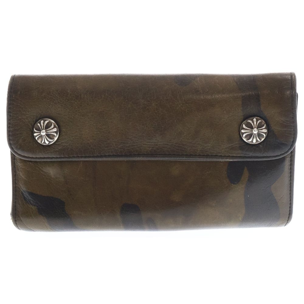 CHROME HEARTS (クロムハーツ) WAVE ウェーブ カモフラ柄 レザー