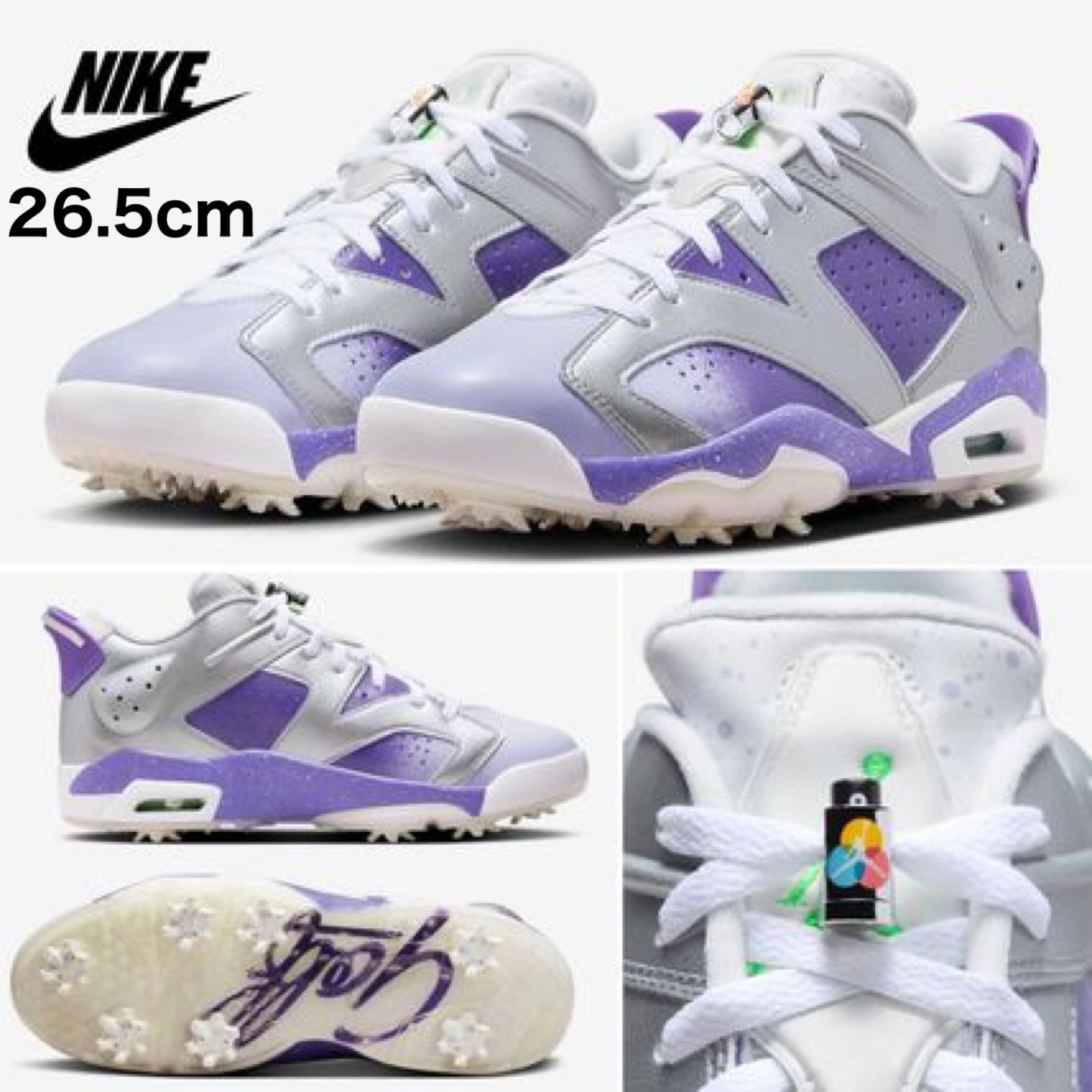 ナイキ エアジョーダン6 ロー ゴルフ NRG \"USオープン\" 26cm ナイキ エアジョーダン6 ロー ゴルフ NRG 