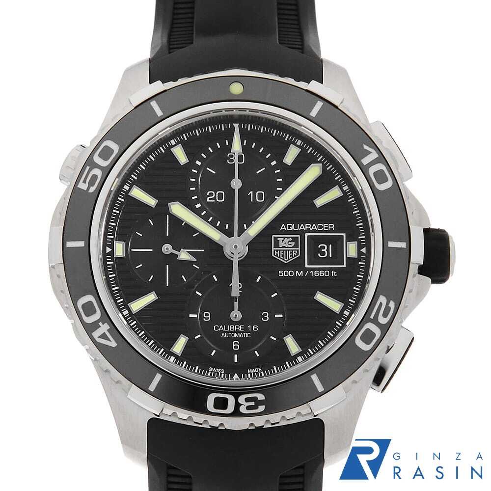 タグホイヤー アクアレーサー500M クロノグラフ セラミック CAK2111.FT8019 メンズ