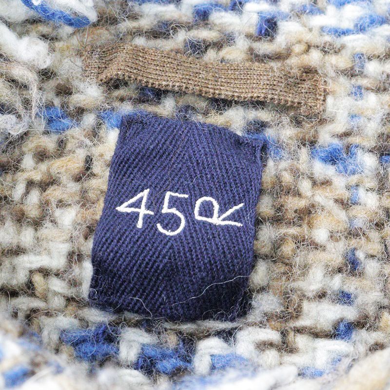 45R　フォーティーファイブアール　カシミヤ　ポンチョ　ベスト 楽天市場】45r ベストの通販