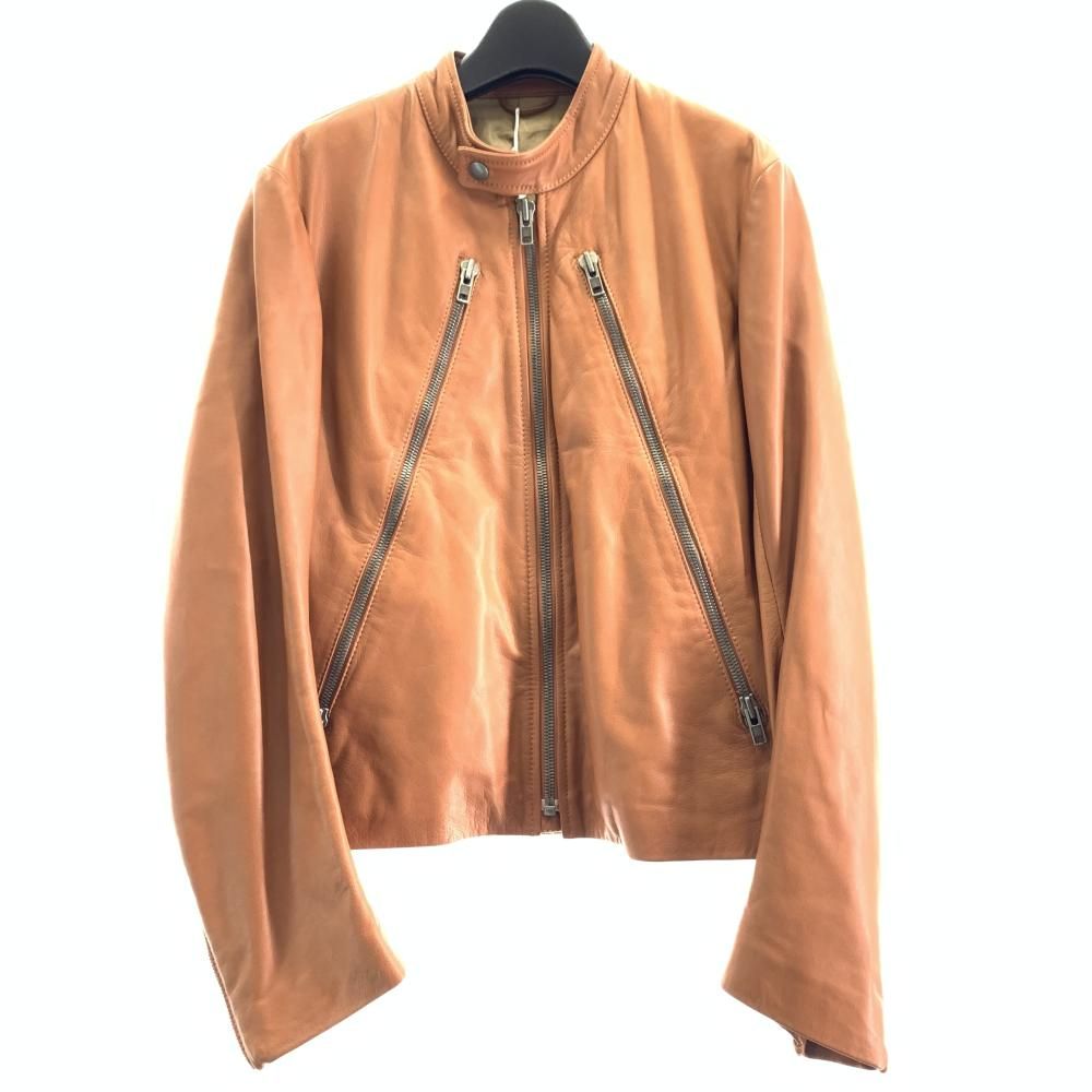 Maison Martin Margiela 08SS ここのえ期 八の字ライダースジャケット サイズ44 ブラウン 28AM006 メゾンマルタンマルジェラ 17