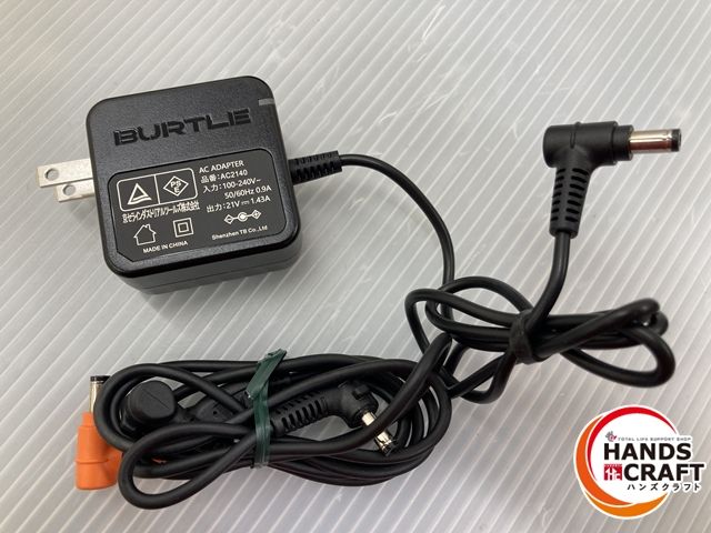  品 バートル ファン バッテリー 充電器 セット 24 V AC 09-24 BURTLE 空調服 暑さ対策 冷却グッズ