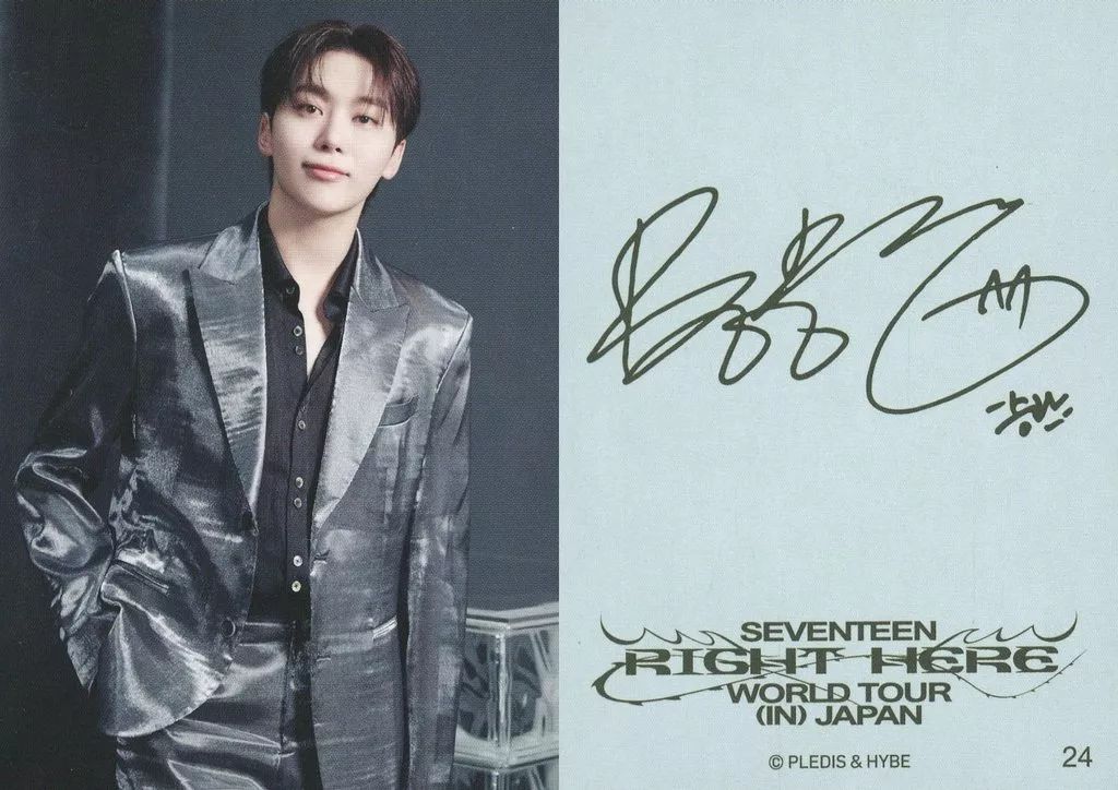 中古】コレクションカード(男性) 24：SEVENTEEN/スングァン