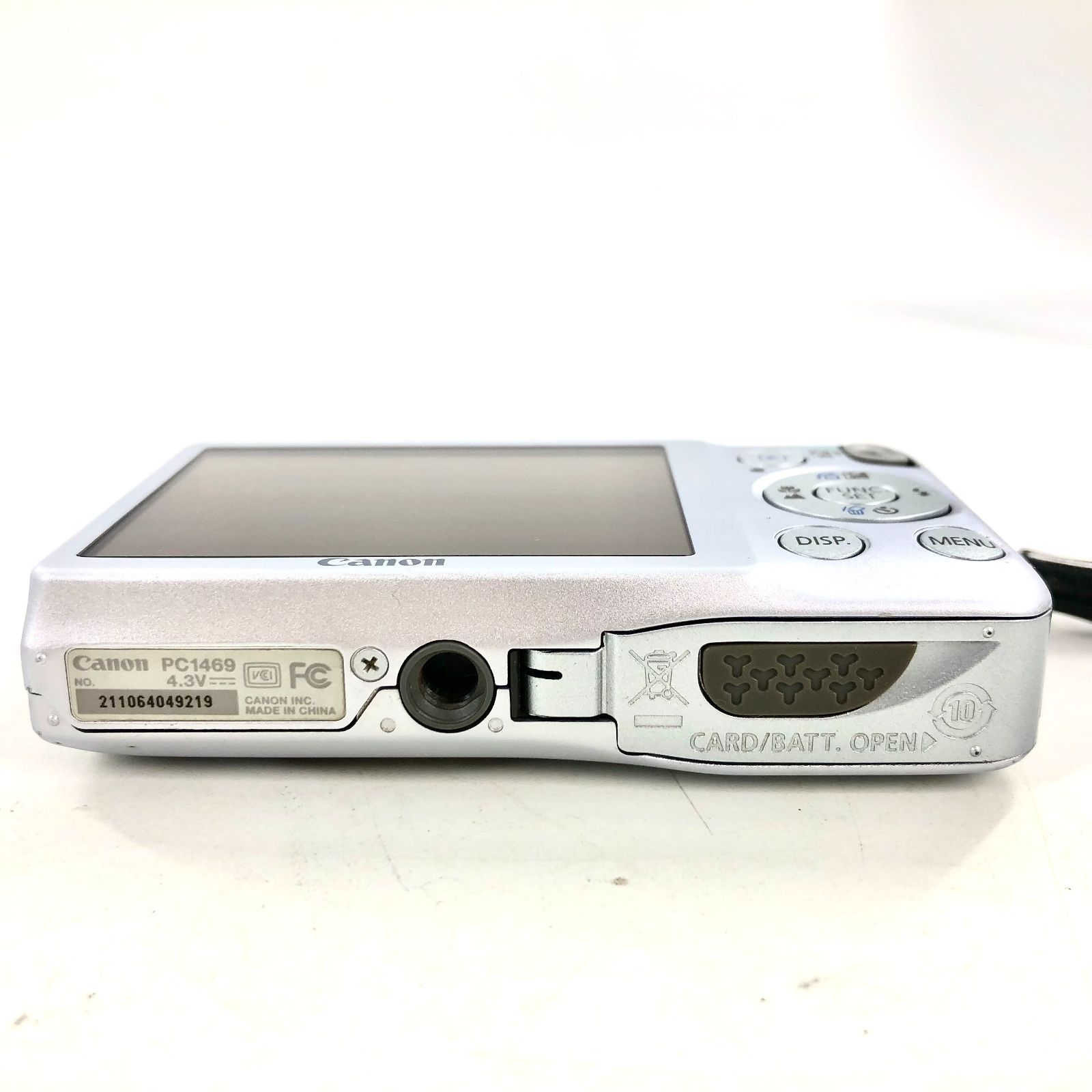 CANON キヤノン IXY200F PC1469 12.1 シルバー バッテリー コンパクト