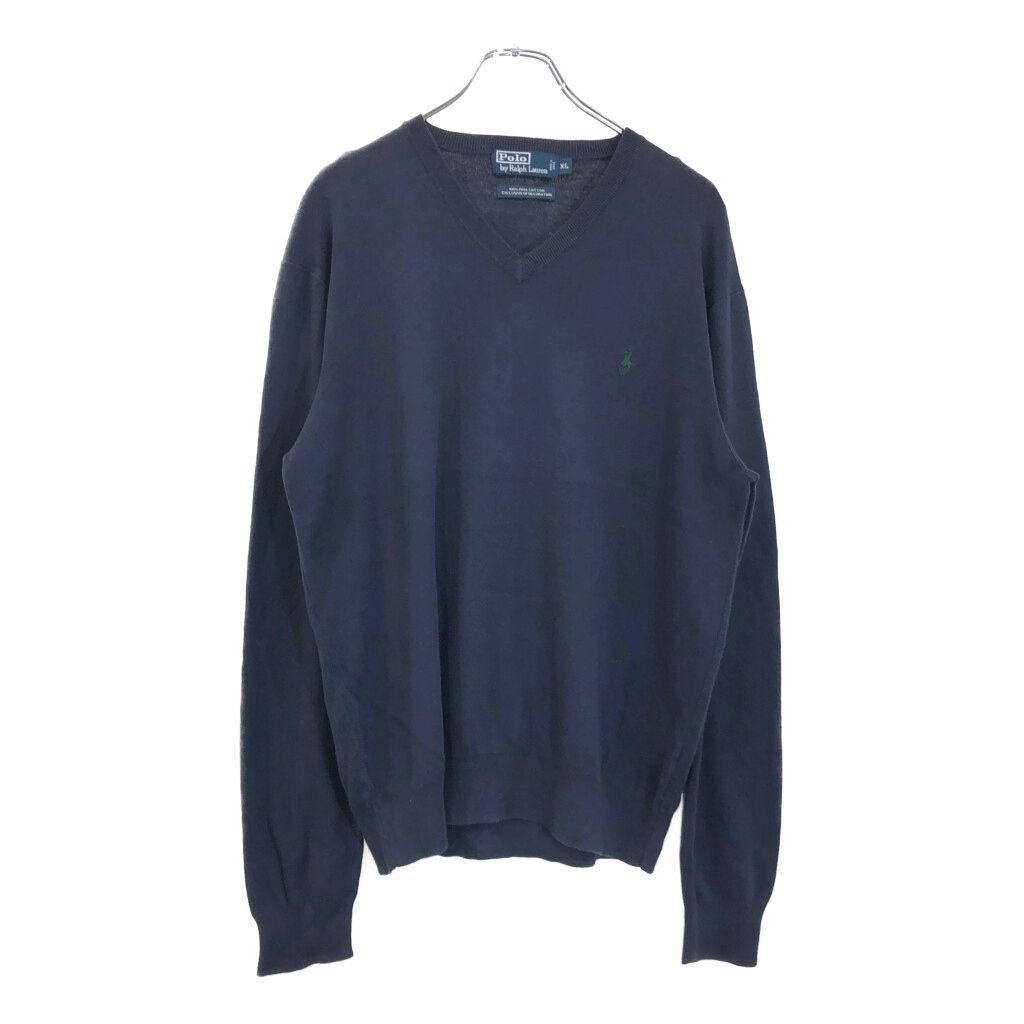 Polo Ralph Lauren ネイビー 半袖セーター XL Polo Ralph Lauren ネイビー 半袖セーター