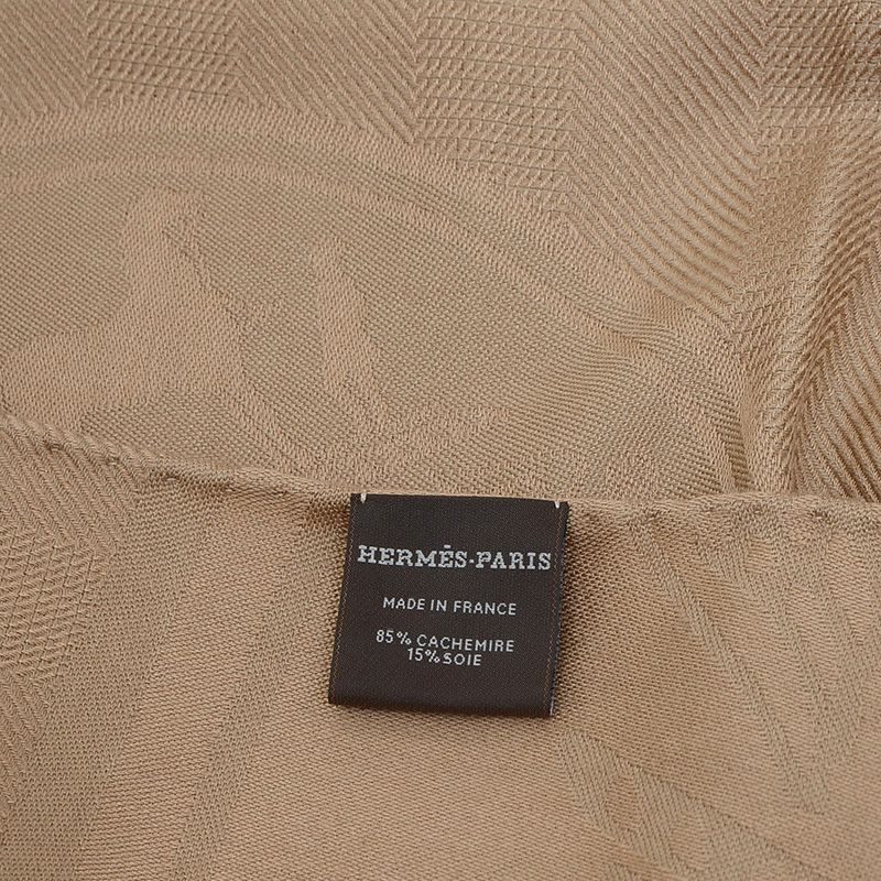 エルメス ストール ニュー リブリス カシミヤ混 クラフト H262494S  