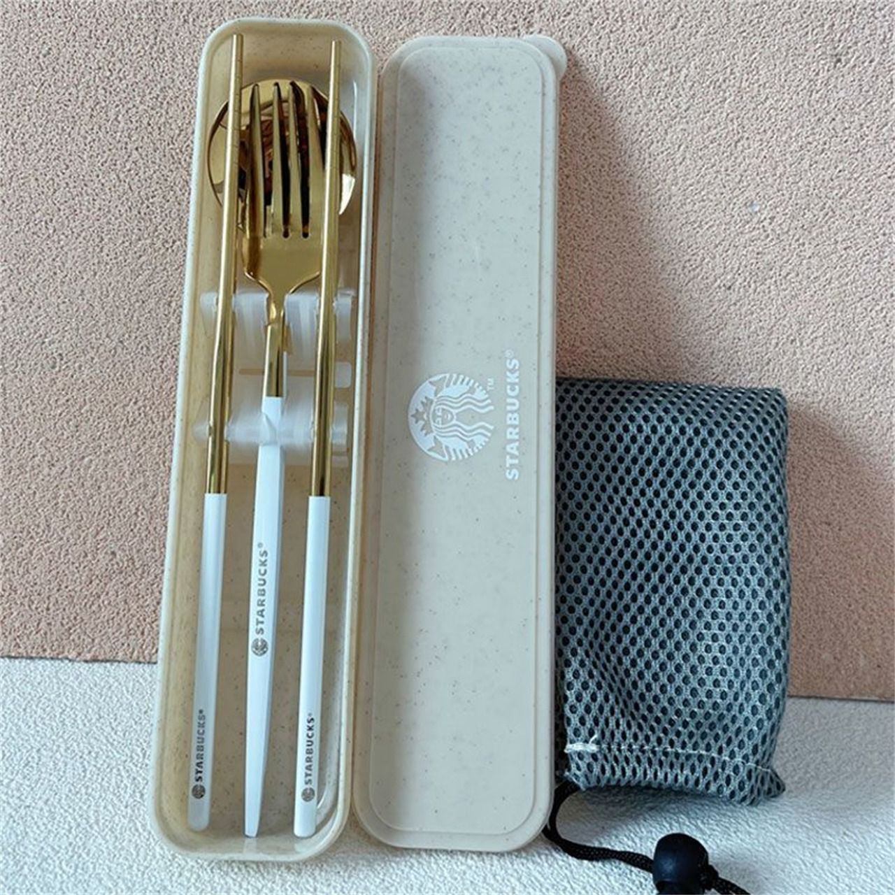 ✨新品✨スターバックス 木製 カトラリーセット 4点セット フォーク