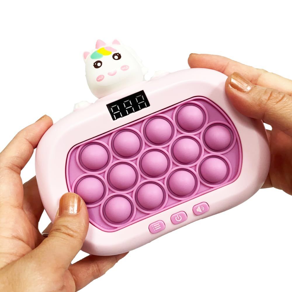 在庫セール】集中力 スクイーズ おもちゃ ストレス解消 知育玩具 グッズ 電動 早押しボダン 指先