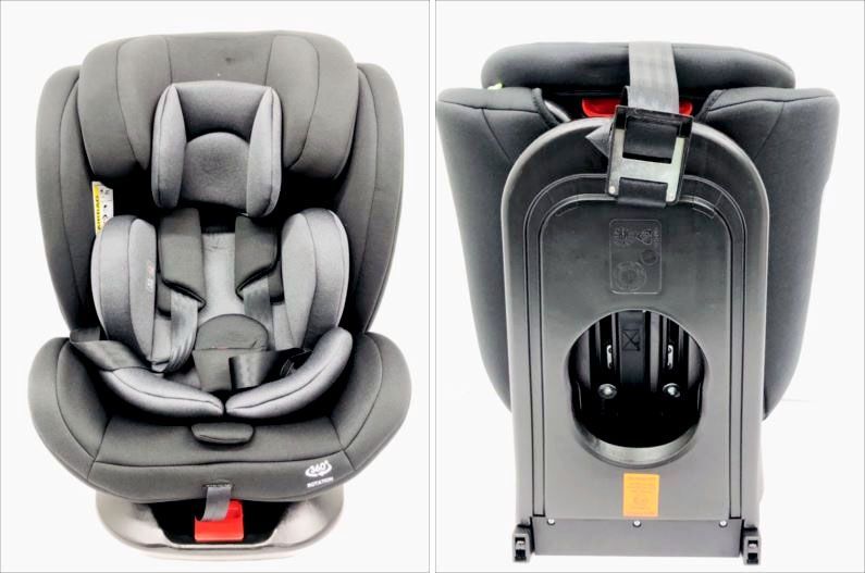 アイリスプラザ ISOFIX固定 チャイルドシート 回転式 ECE R44合格