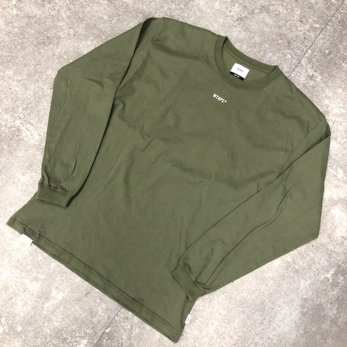 WTAPS ダブルタップス CROSSBONES L/S TEE クロスボーン ロング 