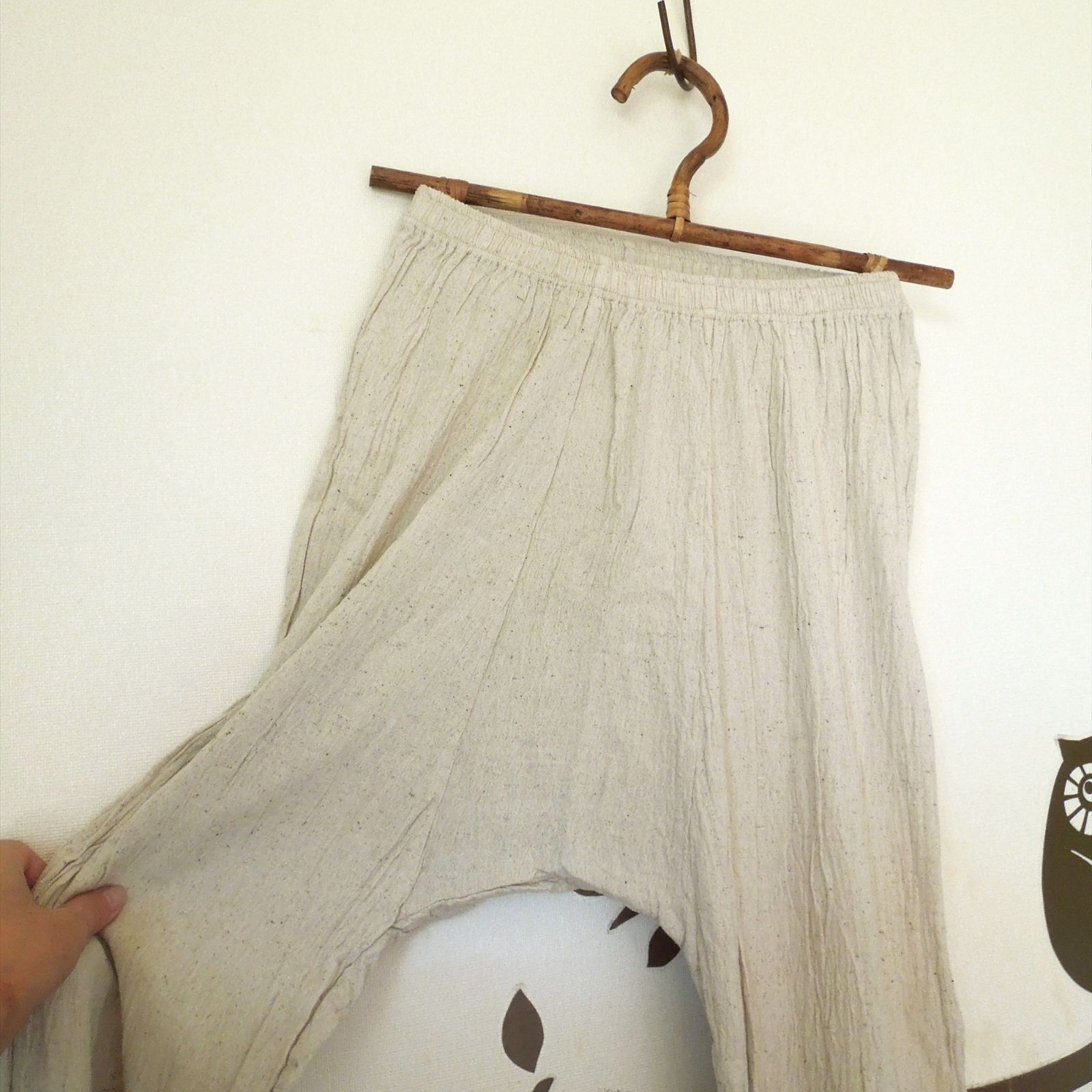 つつむ クリンクルシルク ネパリレギンス