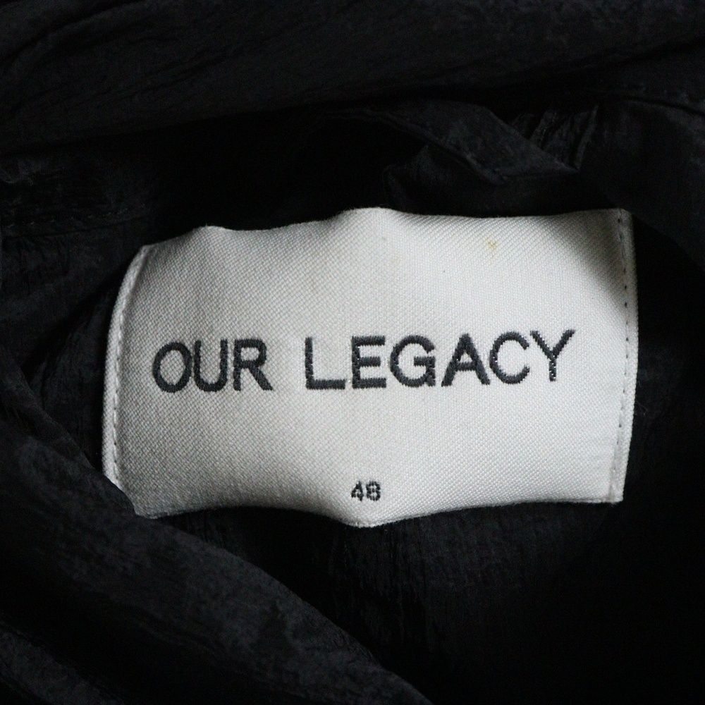 OUR LEGACY (アワーレガシー) ハーフジップアップ ドローストリング  