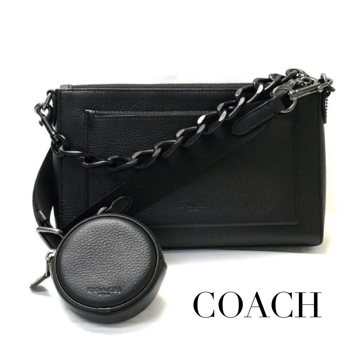 大人気 完売商品】COACH(コーチ) ホールデン クロスボディポーチ付き2WAYショルダーバッグ コインケース付き - メルカリ