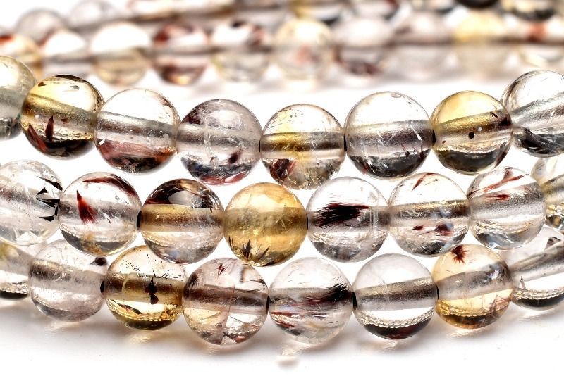 レア　高品質　天眼模様　オーラライト 約13.2mm オーラライト23ブレスレット8mm[T512-1933]
