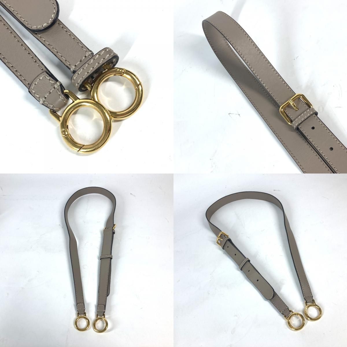 FENDI フェンディ ショルダーストラップ ピーカブー用 レザー