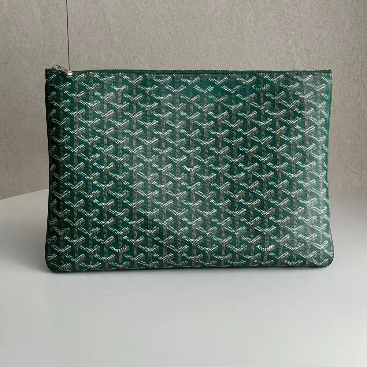 VINTAGE●GOYARD●ゴヤール セナクラッチ MGM グリーン VINTAGE○GOYARD○ゴヤール セナ クラッチ MGM グリーン (GOYARD
