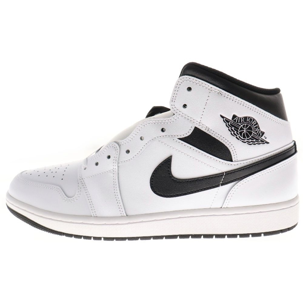 NIKE ナイキ Air Jordan 1 Mid エアジョーダン1 ミッドカットスニーカー ブラック|ホワイト DQ8426-132 US13|31cm