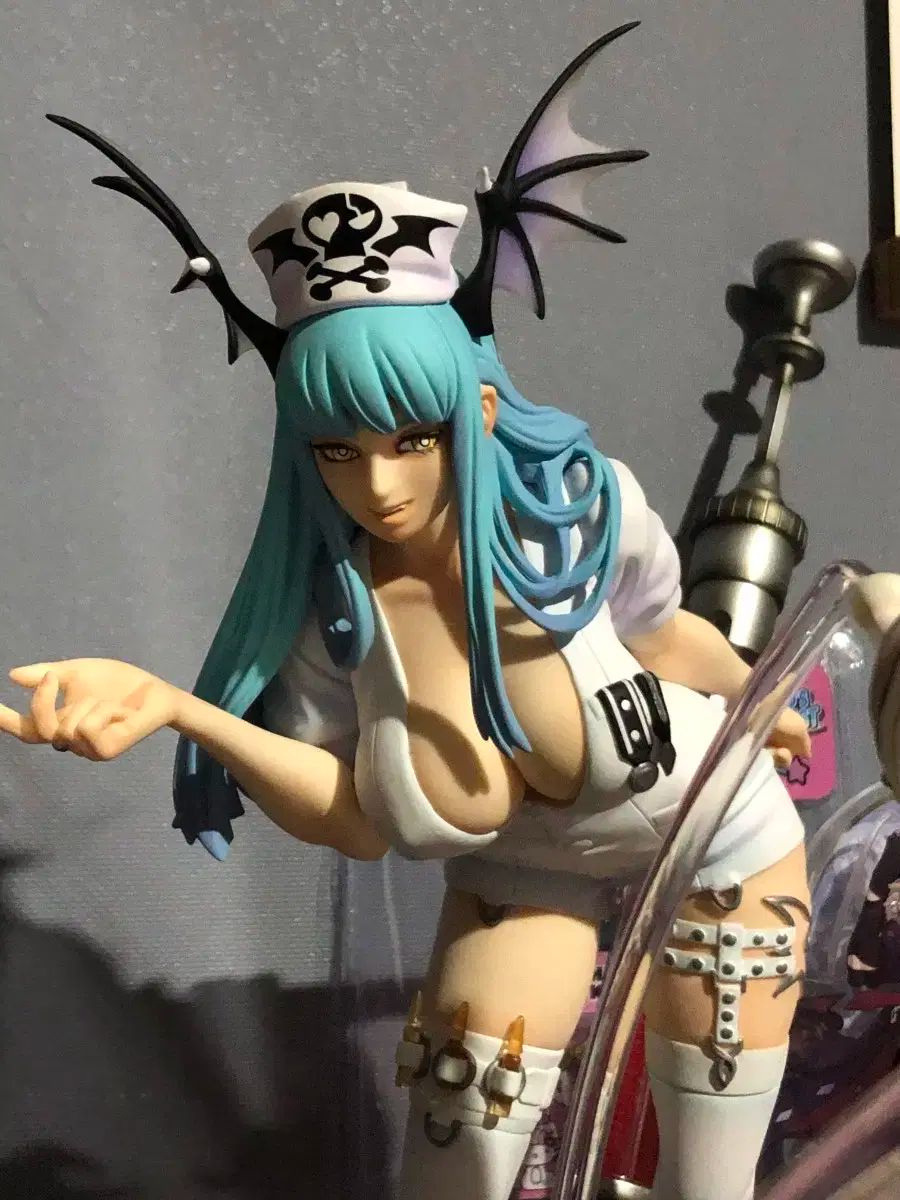 カプコン モリガン アンセランド 看護師 レトロ 美少女 フィギュア