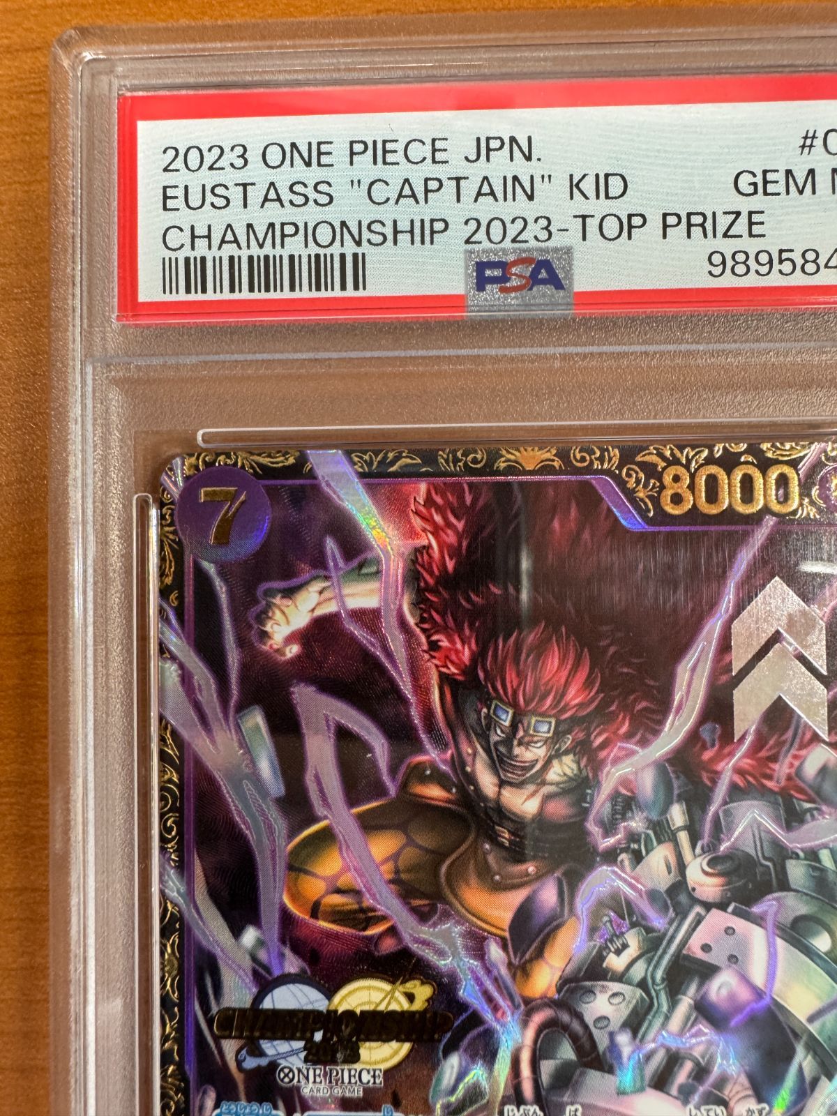 PSA10 ユースタス・キッド ST10-013 プロモ チャンピオンシップ