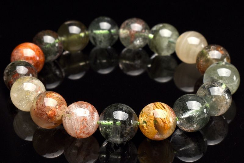1点物】庭園水晶◇マルチカラー ガーデンクォーツ 12.5mm