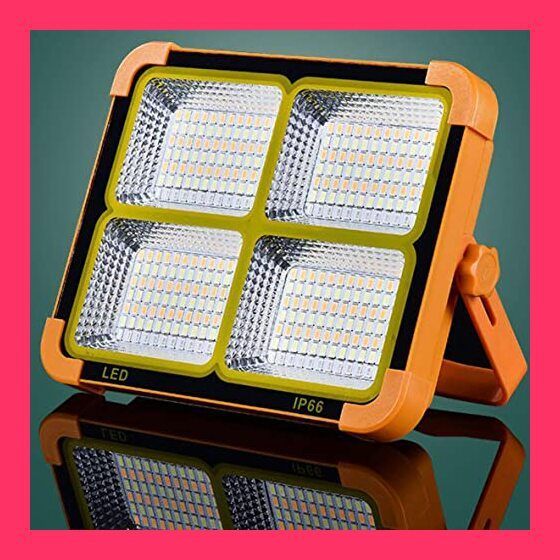 ☆作業灯 投光器 ランタン 充電式 100W 8600lm 高輝度