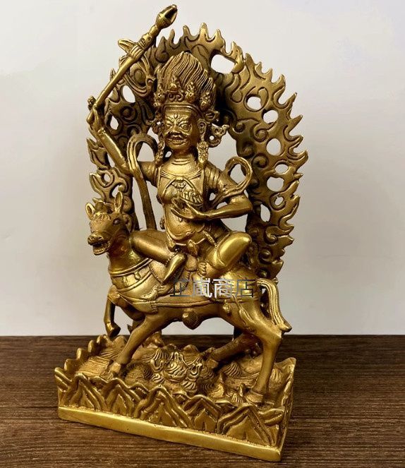 銅器 仏像 吉祥天母護法仏像 驢馬に乗って財富天女 装飾品 工芸品 置物 銅器 仏像 吉祥天母護法仏像 驢馬に乗って財富天女 装飾品 工芸