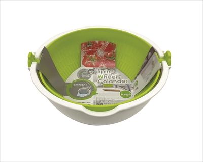 まとめ買い-60点セット スピンホイール コランダー ラージ グリーン 小久保工業所 台所用品