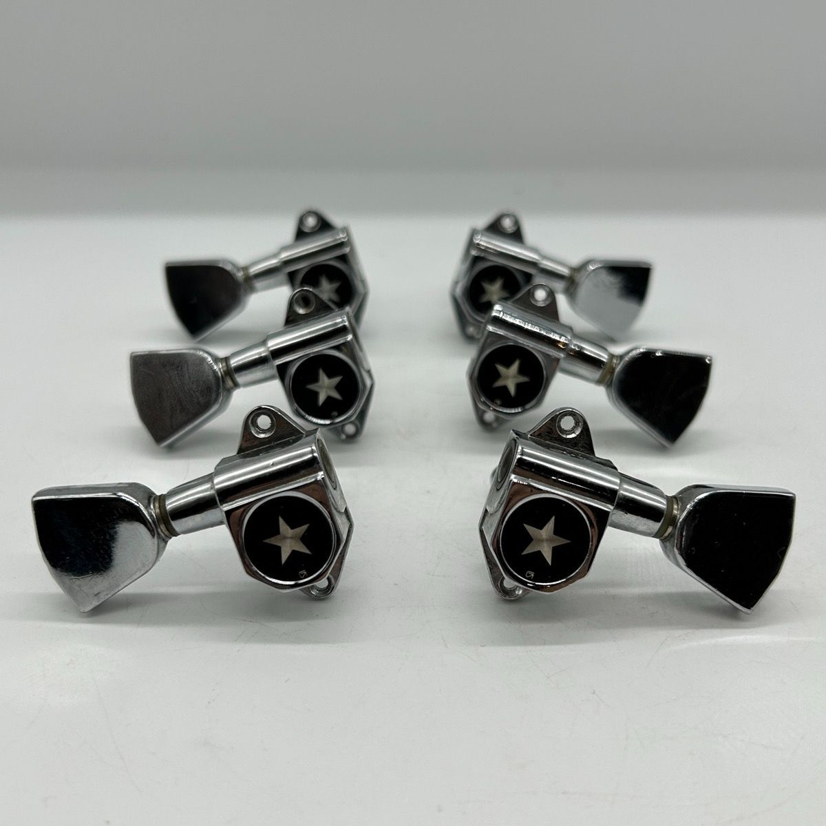 Greco ヴィンテージ エレキギター用 クローム グレコ 片側3連ペグ ロトマチックペグ Guitar pegs