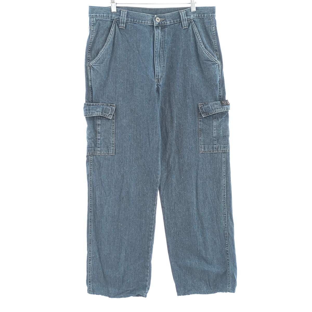 古着 ラングラー Wrangler デニム カーゴパンツ メンズw35相当/eaa401566