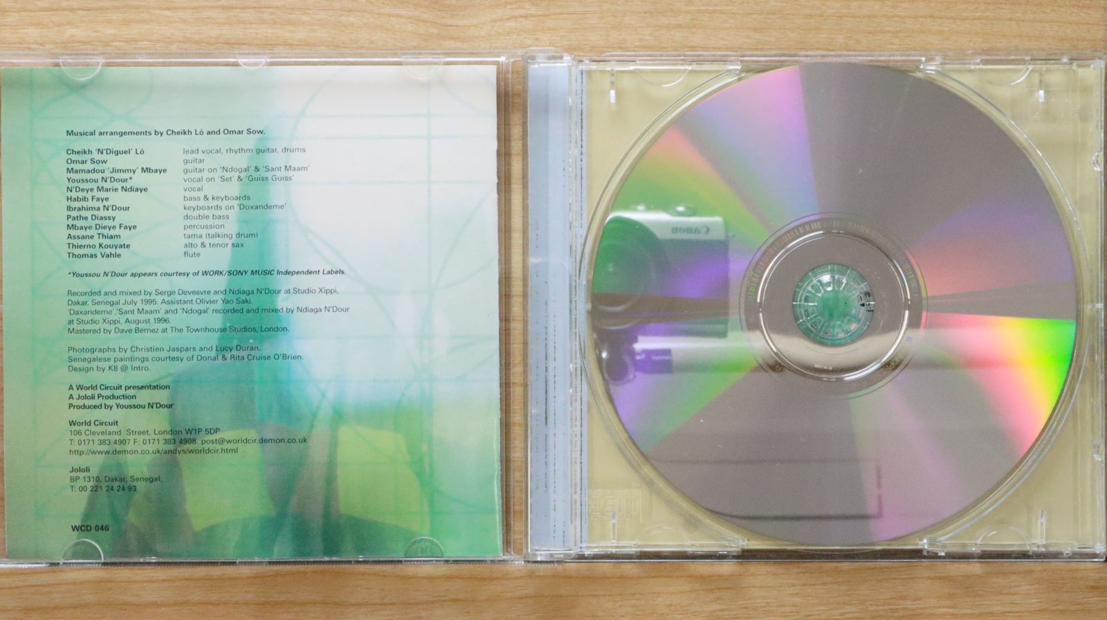 【ディスク美品】 【匿名配送】 エル・シドEl Cid ミクロス・ローザ　CD 中古CD☆シェイク・ロー/Cheikh Lo□ Ne la thiass 【WCD046