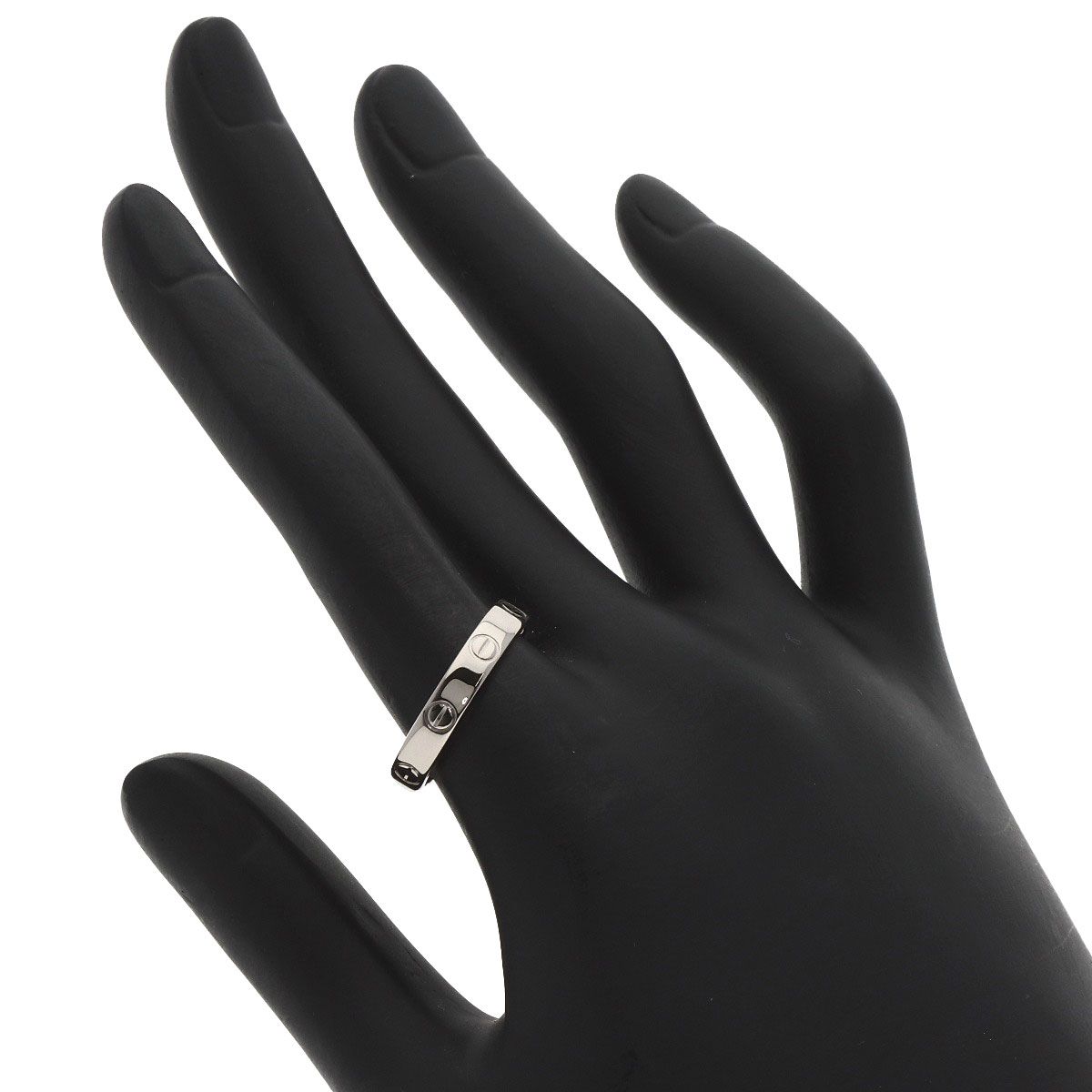 CARTIER カルティエ ミニ ラブリング #55 リング・指輪 K18WG  