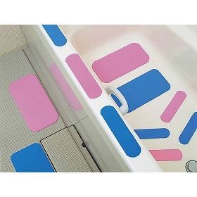 ケアメディックス お風呂ピタットシート 2号 ブルー 2号(15X30) 56020B 入浴用品 介護用品 （1点）
