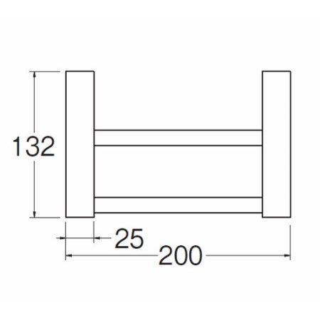 三栄水栓SANEIW57253-200水道用品アクセサリータオル掛