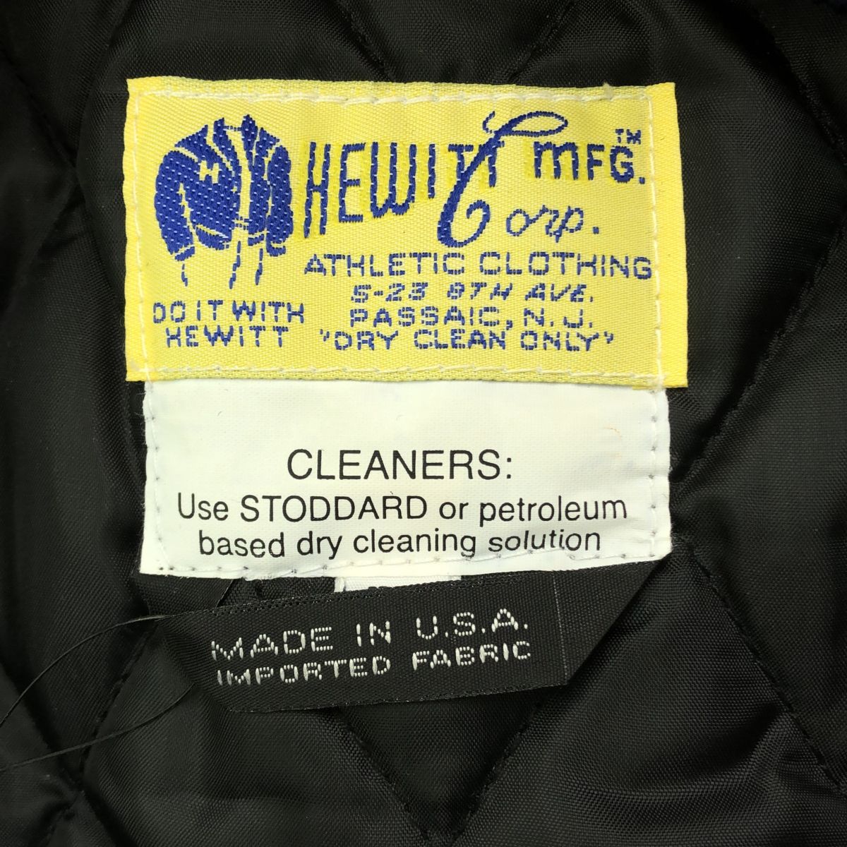 HEWITT BACKDROP 別注 ヒューイットエムエフジー レザージャケット 