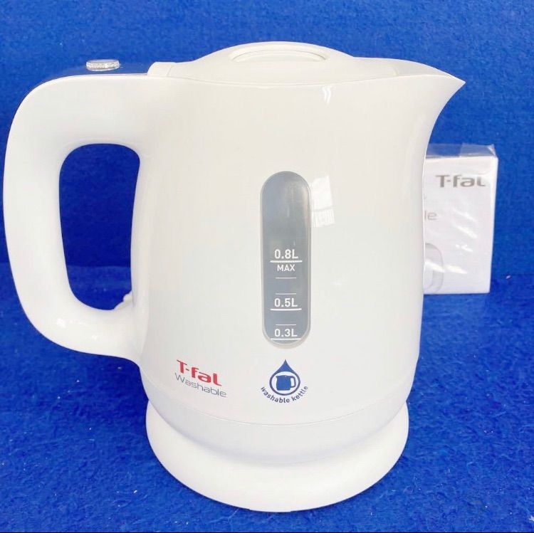 展示☆保証☆T-fal 電気ケトル KO8001JP ウォッシャブル 0.8L - 格安