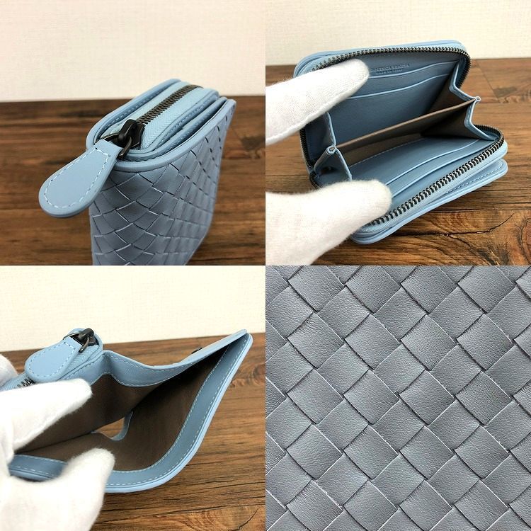 未使用品 BOTTEGA VENETA コンパクトウォレット 485 - 財布