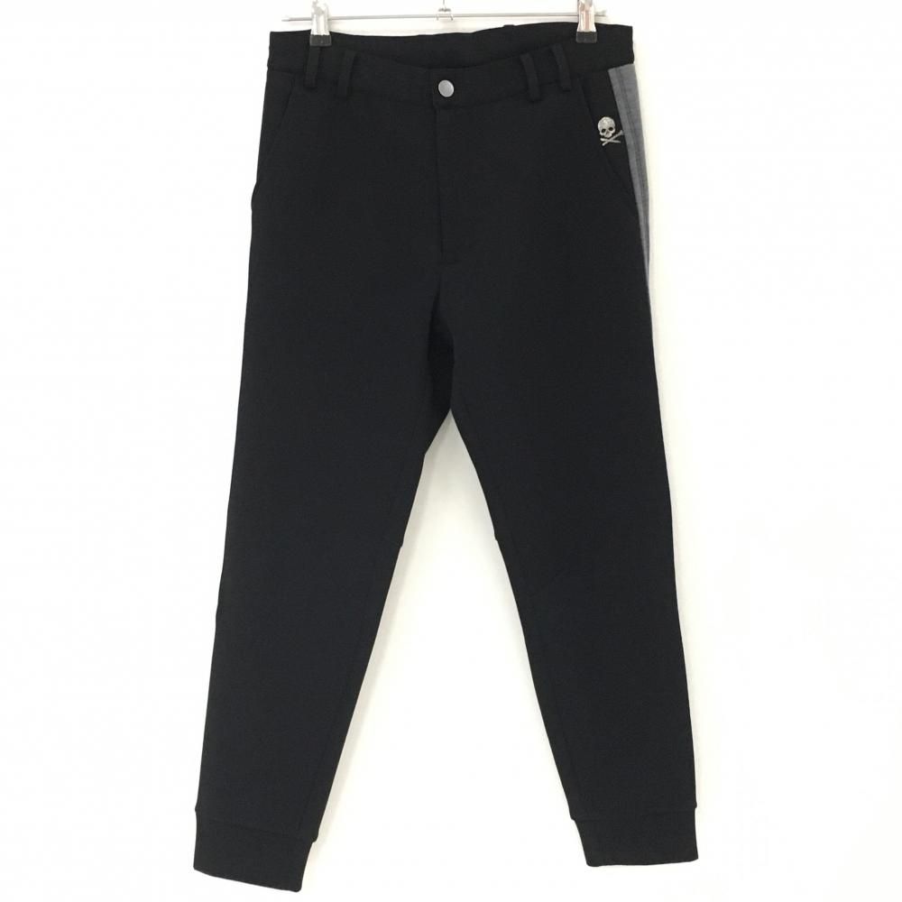 超美品】ジーフォア スウェットジョガーパンツ 黒×ダークグレー