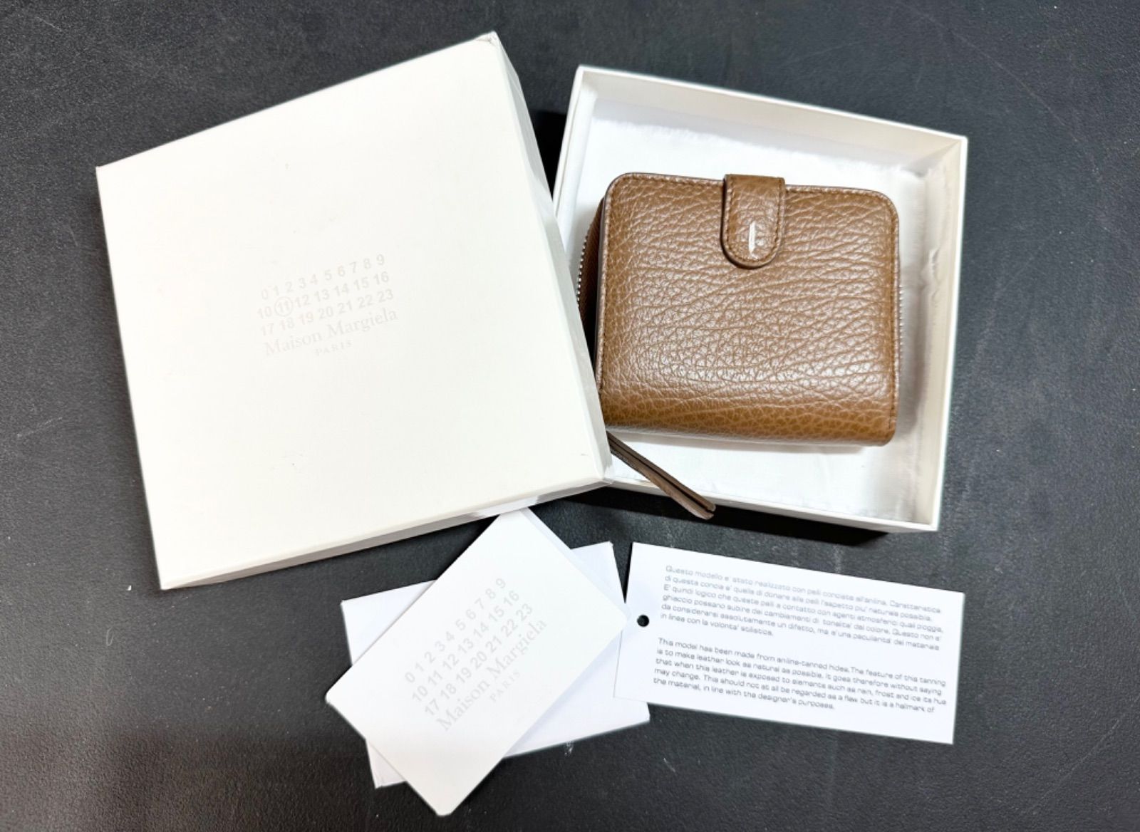 SA4【未使用】Maison Margiela メゾンマルジェラ 二つ折り財布 